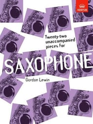 22 Unaccompanied Pieces for Saxophone cover